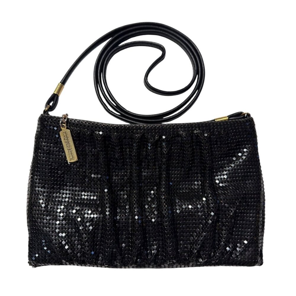 Vintage Whiting & Davis Metal Mesh Crossbody Bag